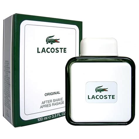 lacoste original aftershave.